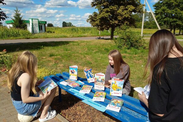 «Вышли книжки погулять»